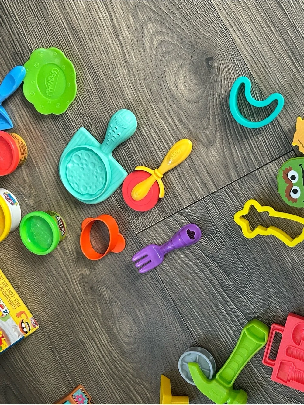 Kids Play Dough Kitchen & Tool Set - Bright Multi-Color